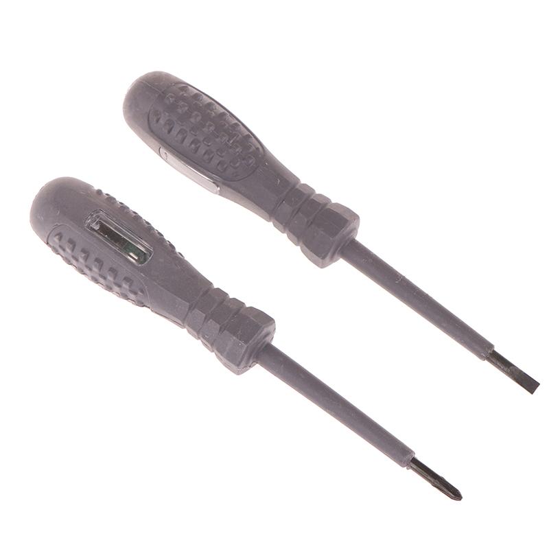 2Pcs Electrician Magnetic Screwdriver Induction Voltage Test Pen Multifunctional Electricians Screwdrivers Hand Tools