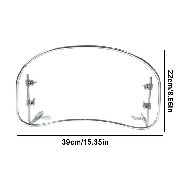 Motorcycle Front Flyscreen Electric Scooter Replacement Front Wind Deflector Fashion Appearance Motorcycle Accessories For