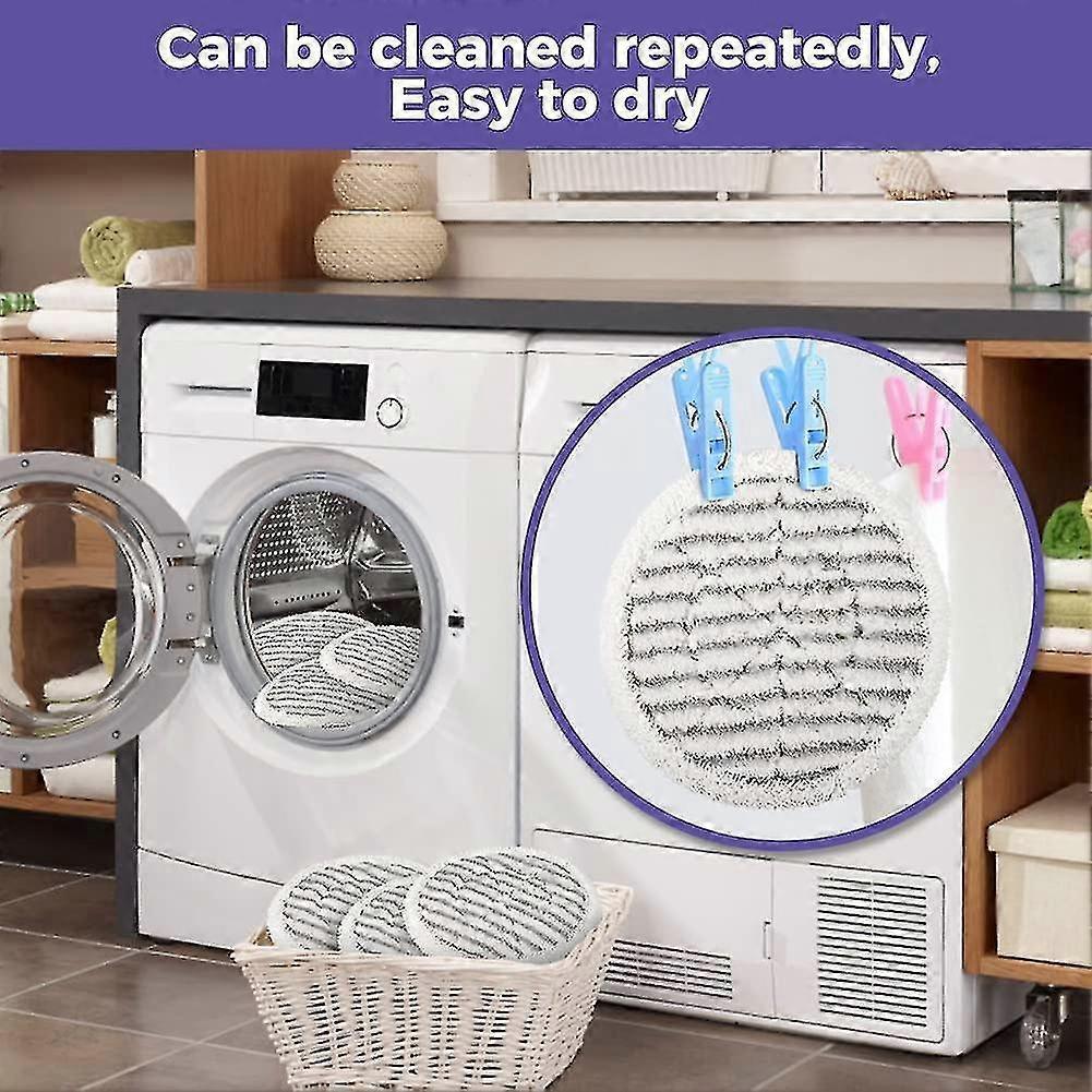 Replacement Steam Mop Pads For Shark Steam Mop Pads For Shark S7000 S7001 T2 T21 U6002 Steam & Scru