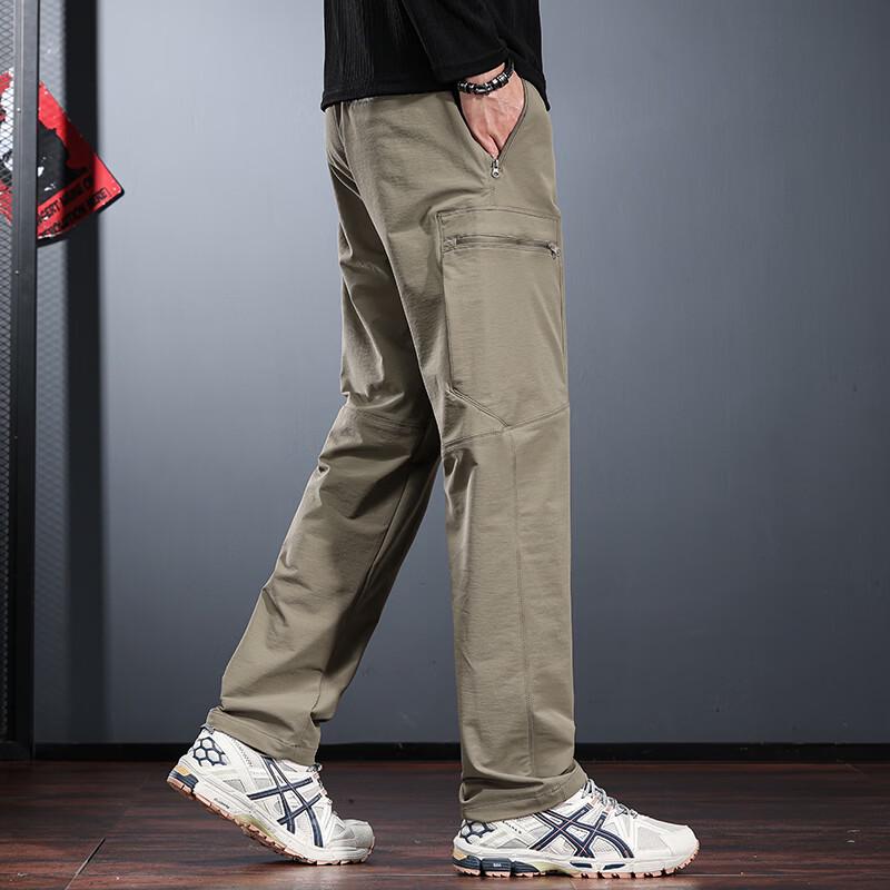 Jeleno Men's Waterproof Multi-Pocket Outdoor Cargo Pants
