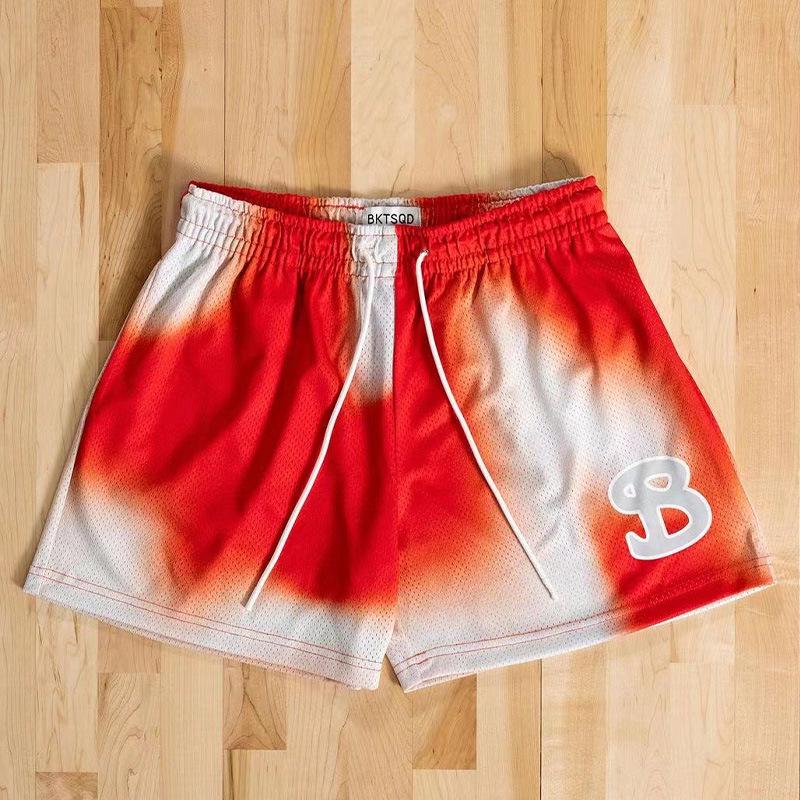 BKTSQD Men s Quick-Dry Mesh Basketball Shorts - Summer Loose-Fit Casual Pants Medium