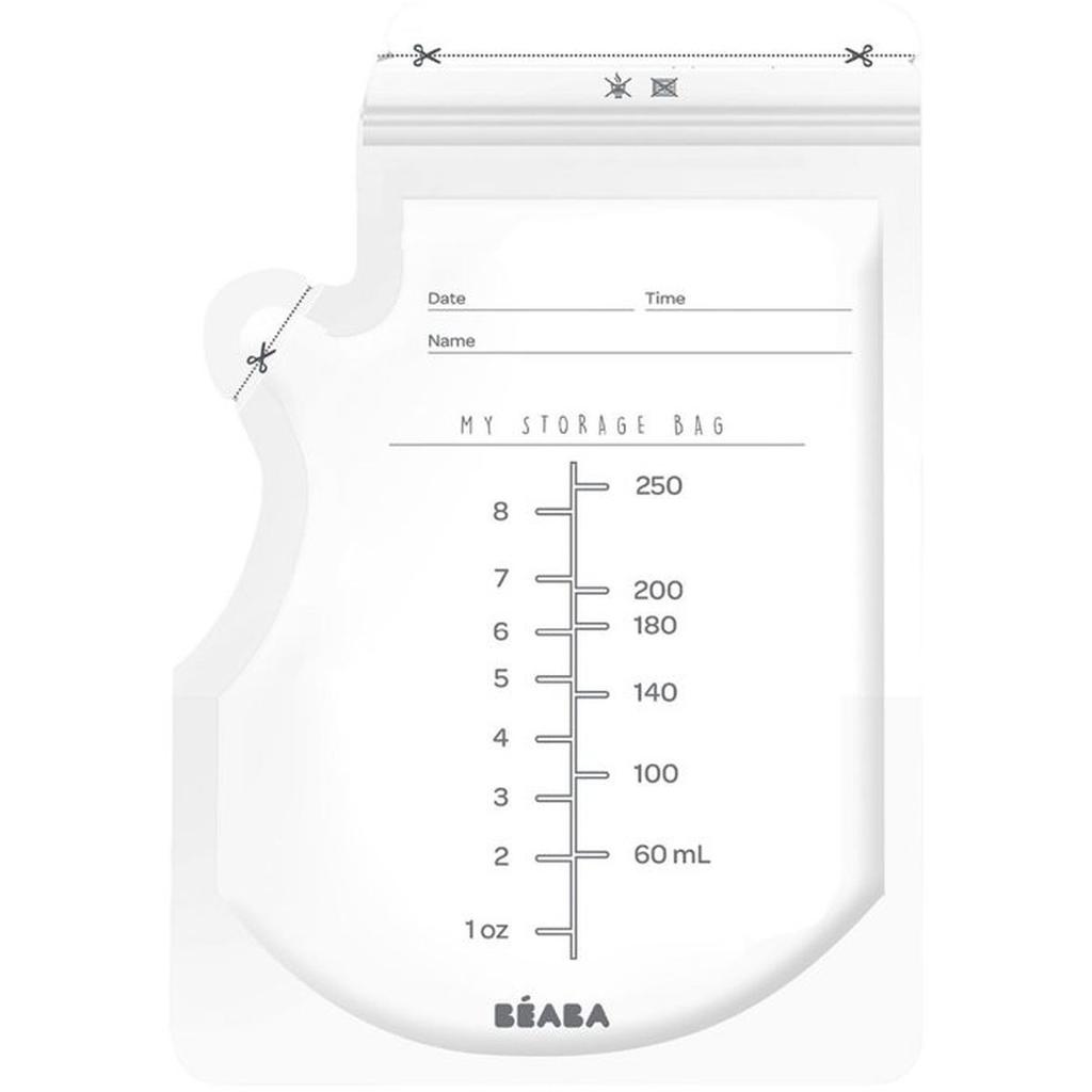 50 Sachets de conservation pour lait maternel - BEABA - 250 ml