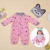 Doll Accessories Doll Clothes for 17inch Reborn Dolls Baby Dolls Fashion Jump Suits Clothes for 45cm Reborn Baby Doll Clothes