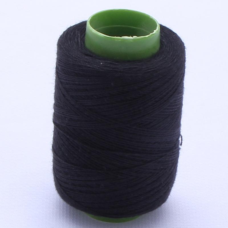 Черно-белая полиэстеровая швейная нить для ручного шитья, квилтинга и вышивки чёрный