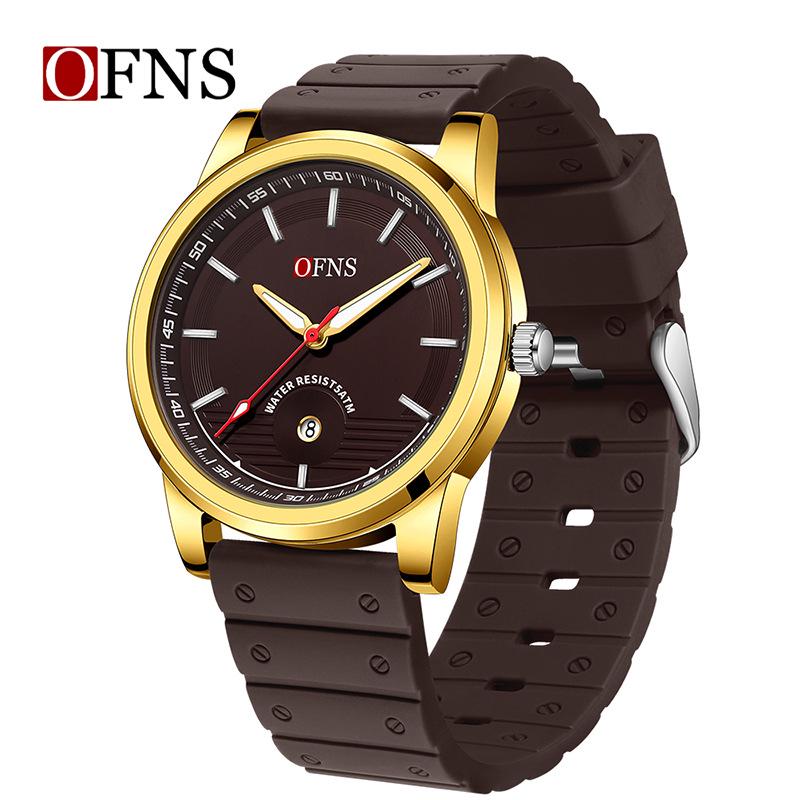 Oufanni Men s Quartz Sports Watch - Waterproof, Calendar, Mountain Climbing
