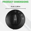 1S11206 Headlight Control Knob Indicator Light Switch 8A8Z11654DA For Mercury Milan 2010-2011 for Ford Fiesta Fusion Mustang