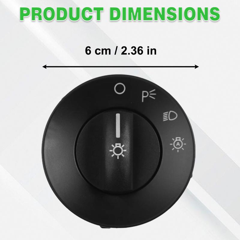 1S11206 Headlight Control Knob Indicator Light Switch 8A8Z11654DA For Mercury Milan 2010-2011 for Ford Fiesta Fusion Mustang