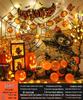 Halloween Kindergarten Party Wall Decor: Balloons & Props for Kids' Atmosphere
