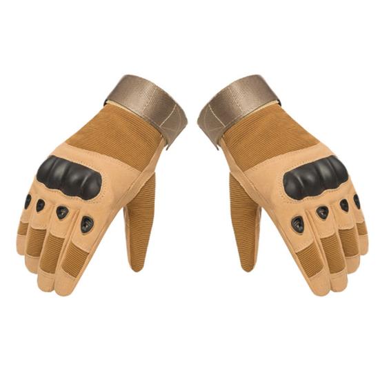 Guanti Tattici da Uomo Antiscivolo Imbottiti Ventilati per Allenamento Outdoor Motociclismo Sollevamento Pesi Fitness