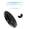 30W Mini Wireless Charger Pad Desktop LED Light Induction Stand For iPhone Samsung S25 Xiaomi AirPods Pro Fast Charging Station