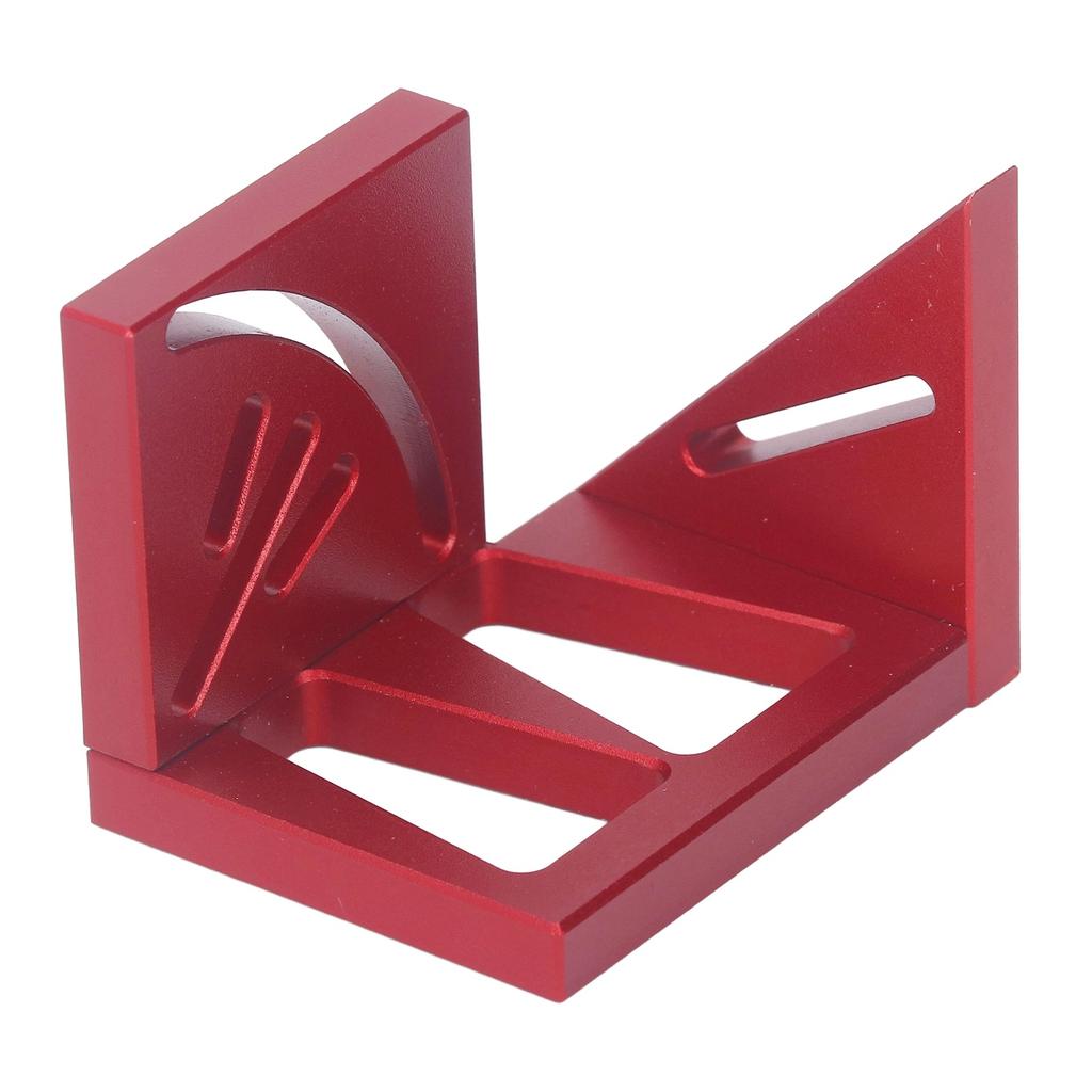 Multi Angle 3D Protractor 45 Degree Marking Ruler Essential Woodworking Line Marker Square Tool for