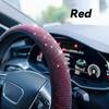 Bling Steering Wheel Cover, Rhinestone Steering Wheel Cover With Crystal Diamond For Women, Sparkling Car Wheel Protector Universal Fit 14-15 Inches