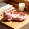Cat Shaped Jewelry Organizer Tray for Keys Earrings Cute Feline Design Desktop Storage Tray Home Decoration Accessories