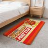 Anime Kawaii A-Anpanman Floor Mat Flannel Door Mat Non-Slip Absorbent Washable Indoor Home Rug