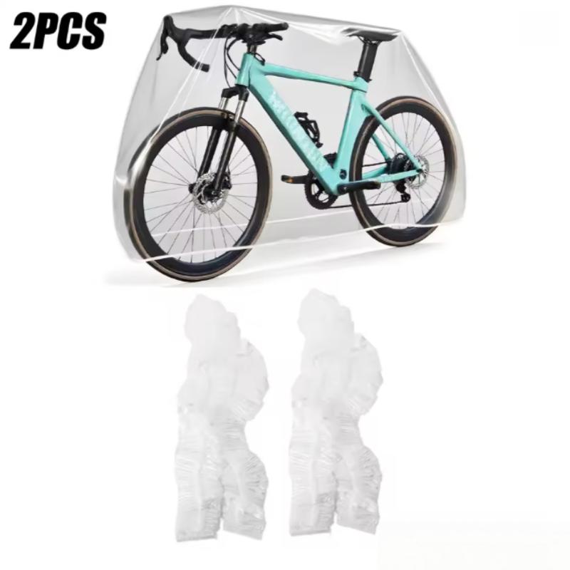 

2/5-Pack Disposable Bike Covers, Waterproof Dustproof Sunproof for Mountain Road Bicycles Motorcycles