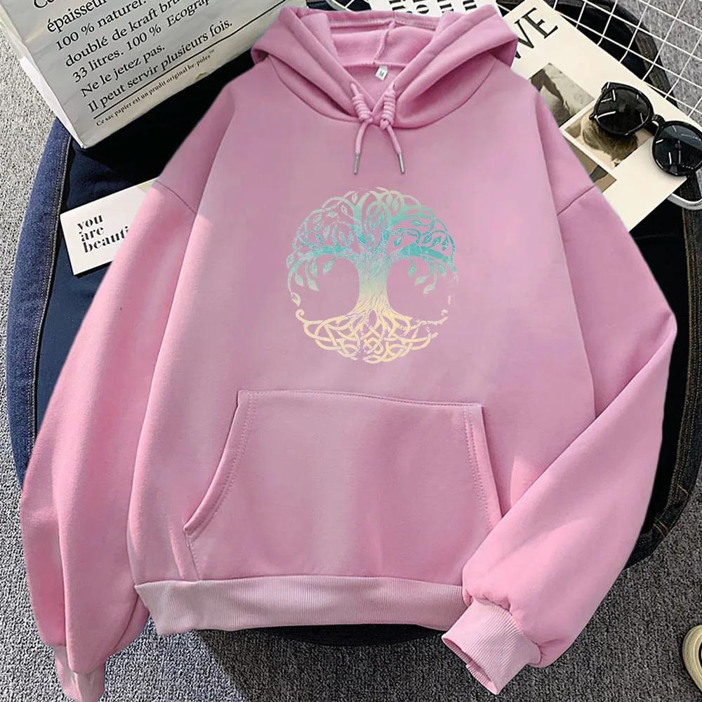 Tree of Life Cartoon Hoodie Funko Pop Comfortable Sweatshirt Graphic Printing Aldult Clothing Moletom Hooded