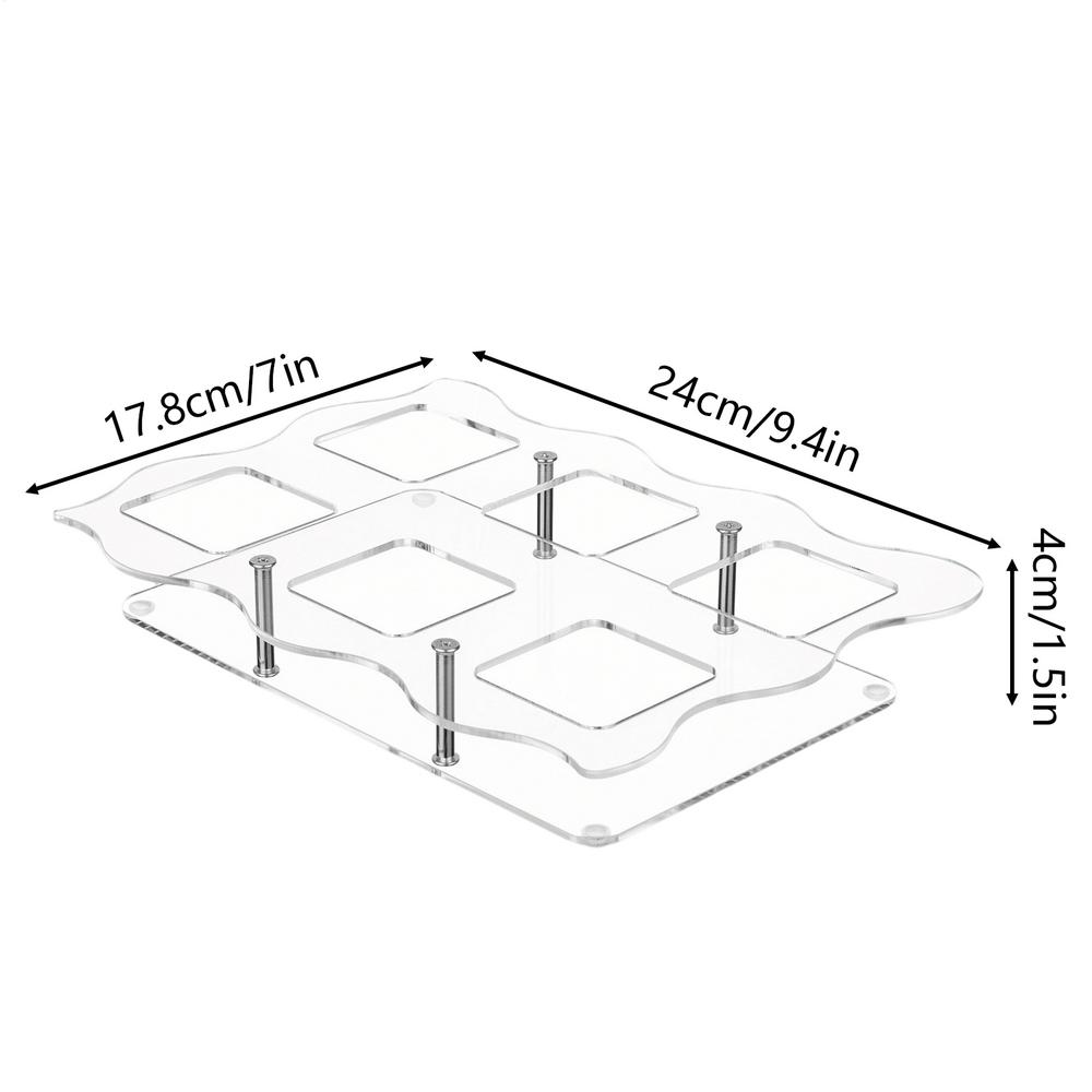 Acrylic Cupcake Stand Clear Dessert Serving Trays Acrylic Dessert Stands For Table Party Birthday Baby Shower Bedroom Perfumes