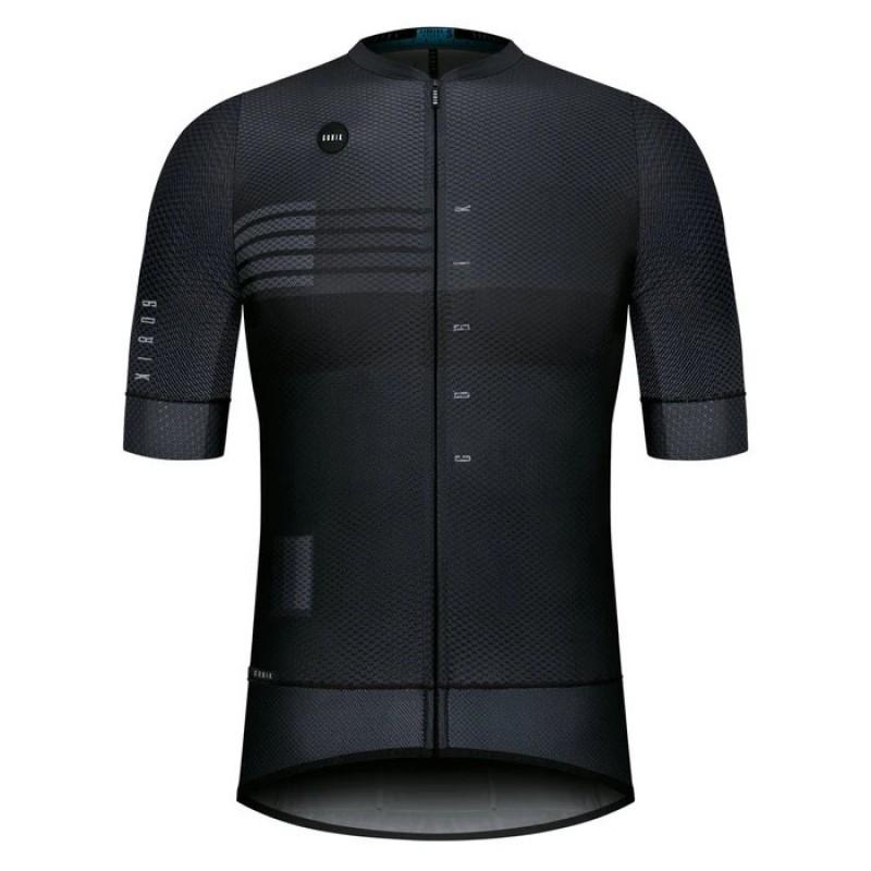 GOBIK Herren Radtrikot Kurzarm Schnelltrocknend Atmungsaktiv Fahrradhemd Rennrad MTB Fahren