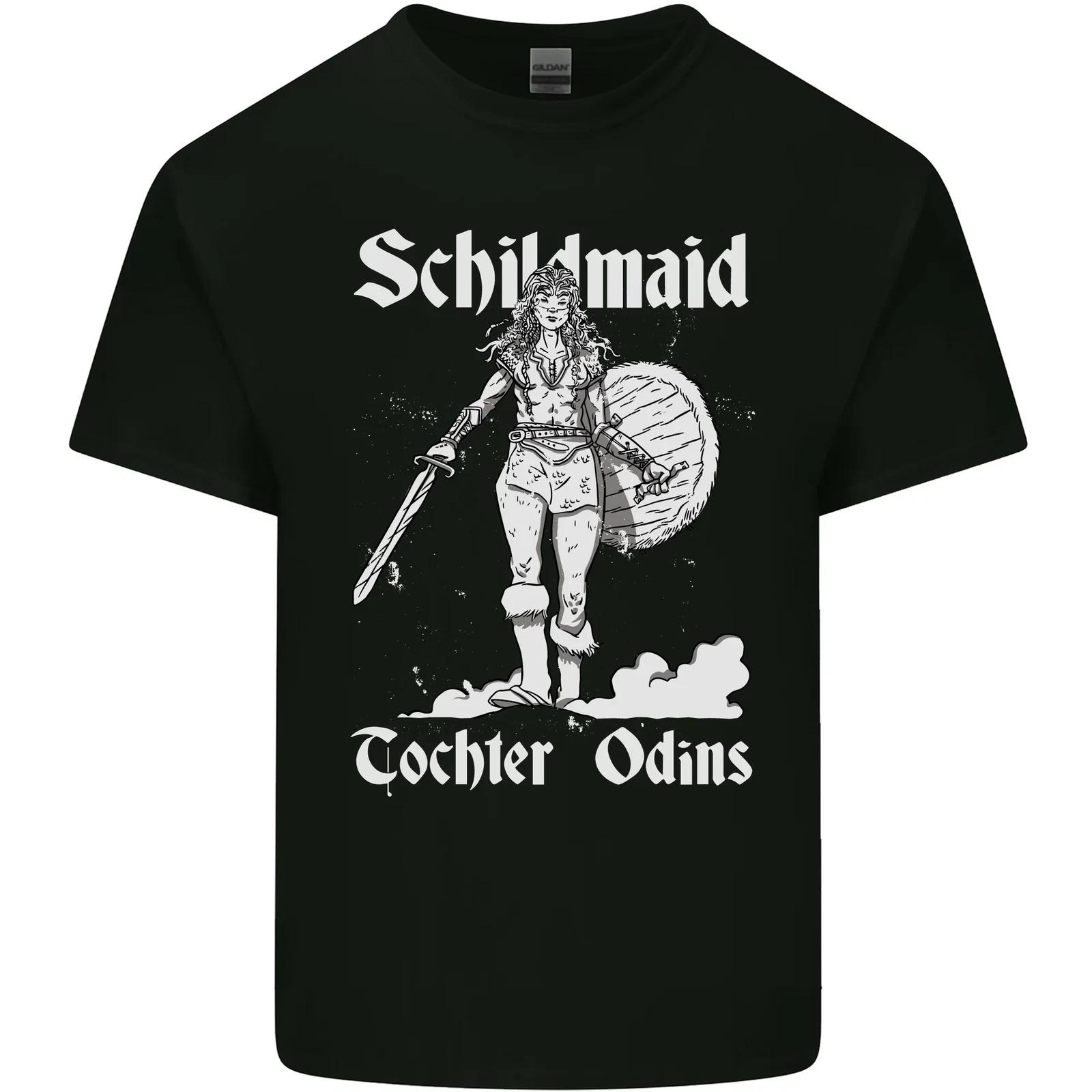 

Schildmaid Viking Shield Maiden Kids T-Shirt Childrens M