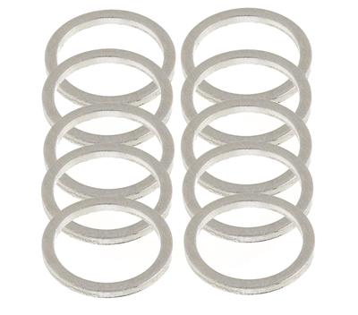 Drain Washer, Aluminum, For Mitsubishi Vehicles, M18, Outer Diameter 0.9 X 0.7 In (24