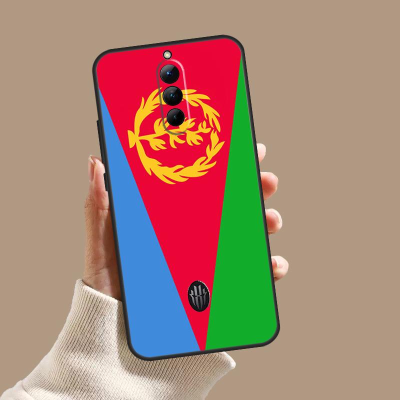 Eritrea Flag Case For ZTE Nubia Red Magic 10S 9S 8S 8 9 10 11 Pro Plus 5G 6R 6 7 6S 7S Pro 10 Air Cover