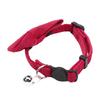 1PC Cute Pet Suede Bow Tie Collar with Bell Breakaway Adjustable Solid Color Safety Collar for Kitten Puppy