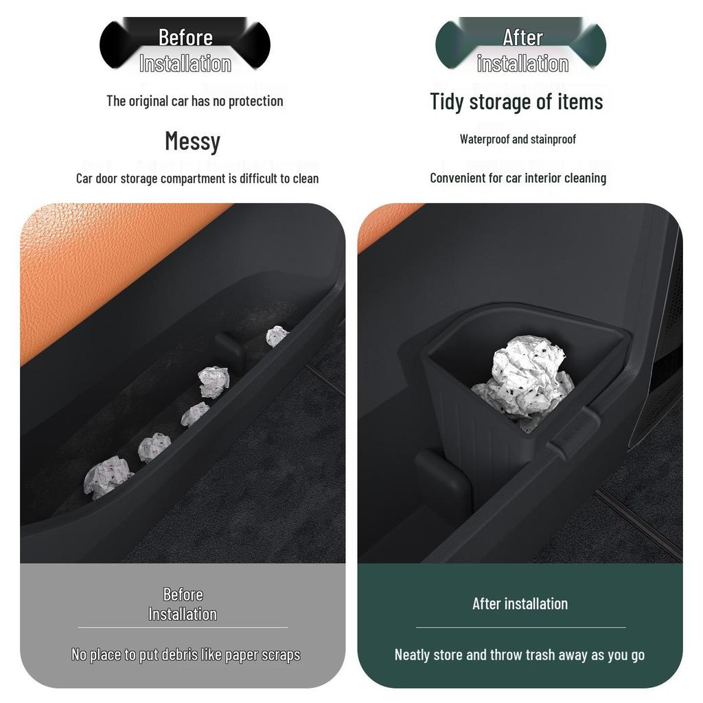 Equation Leopard Titan 7 Auto-Mülleimer & Regenschirmhalter - Innenraum-Aufbewahrungszubehör