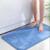 Kadife Banyo Kaşmir Kalınlaştırıcı Mat Banyo Kaymaz Halılar Lavabo Küvet Yan Zemin Halısı Duş Odası Kapı Paspası Hafızalı Köpük 3D Ped