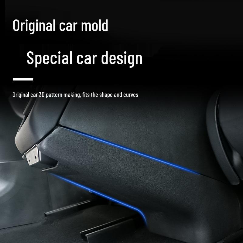 Tesla Model 3/Y Rear Console Anti-Kick Guard Plate