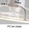 Ceiling Fan Lamp Warm White Light Multifunctional Three Colors Adjustable Modern Minimalist Remote LED Control for Living Room Household Supplies