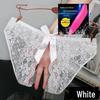 Women's Lace Bow Seamless Open Crotch Panties: Sexy, Hot, and Breathable