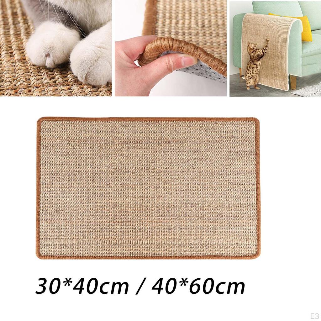 Cat Scratch , Kitten Scratching Board Rug, Pad for Grind Claw Prevents Furniture