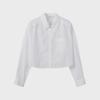 TOPTEN Women'S) Poplin Crop Shirt_Msf2Wc2501