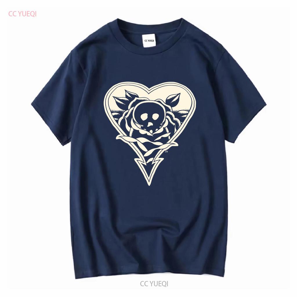 Alkaline Trio Tattoo Flash T Shirt long or short sleeves vintage Washed Soft graphic Breathable Casual Comfortable homme