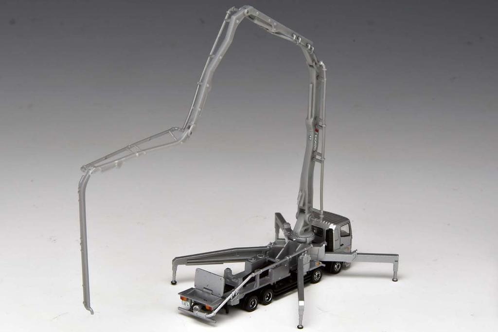 TOMYTEC The Truck Collection Truck Collection Concrete Pump Car Set B Diorama Supplies