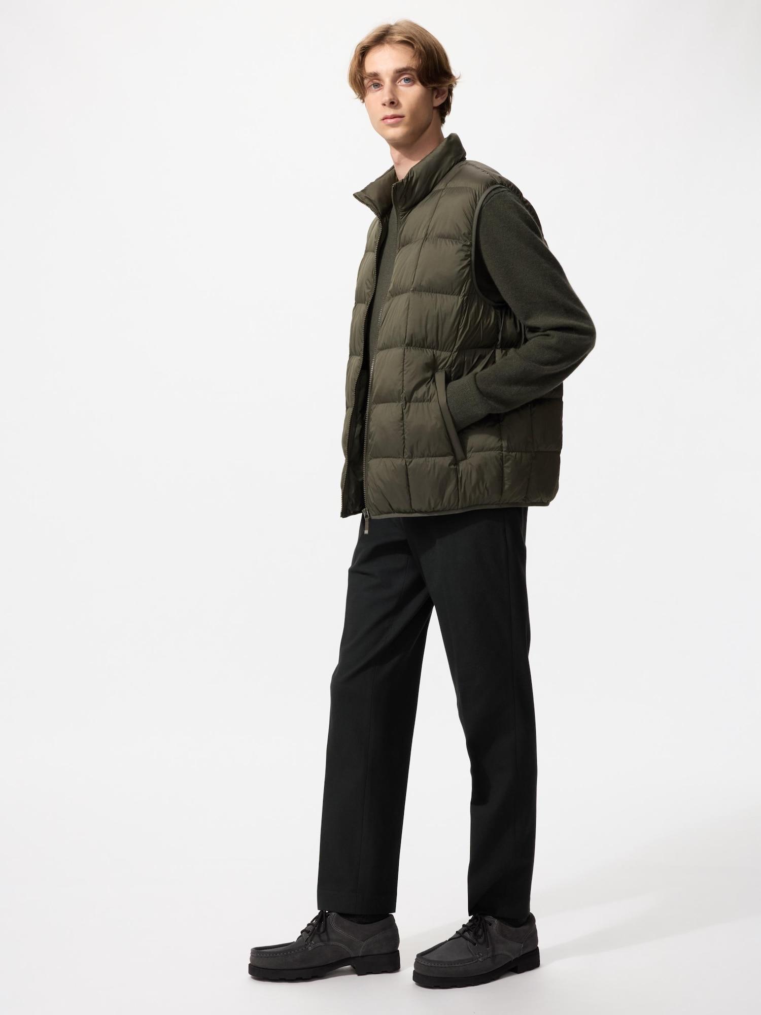 

Uniqlo Теплые умные брюки Длина штанины 76 см 09 BLACK/MEN 79