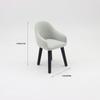 1/12 Scale Miniature Mahjong Table and Chair Model Figurine For Doll House With Realistic And Fine Detail Scene Setting