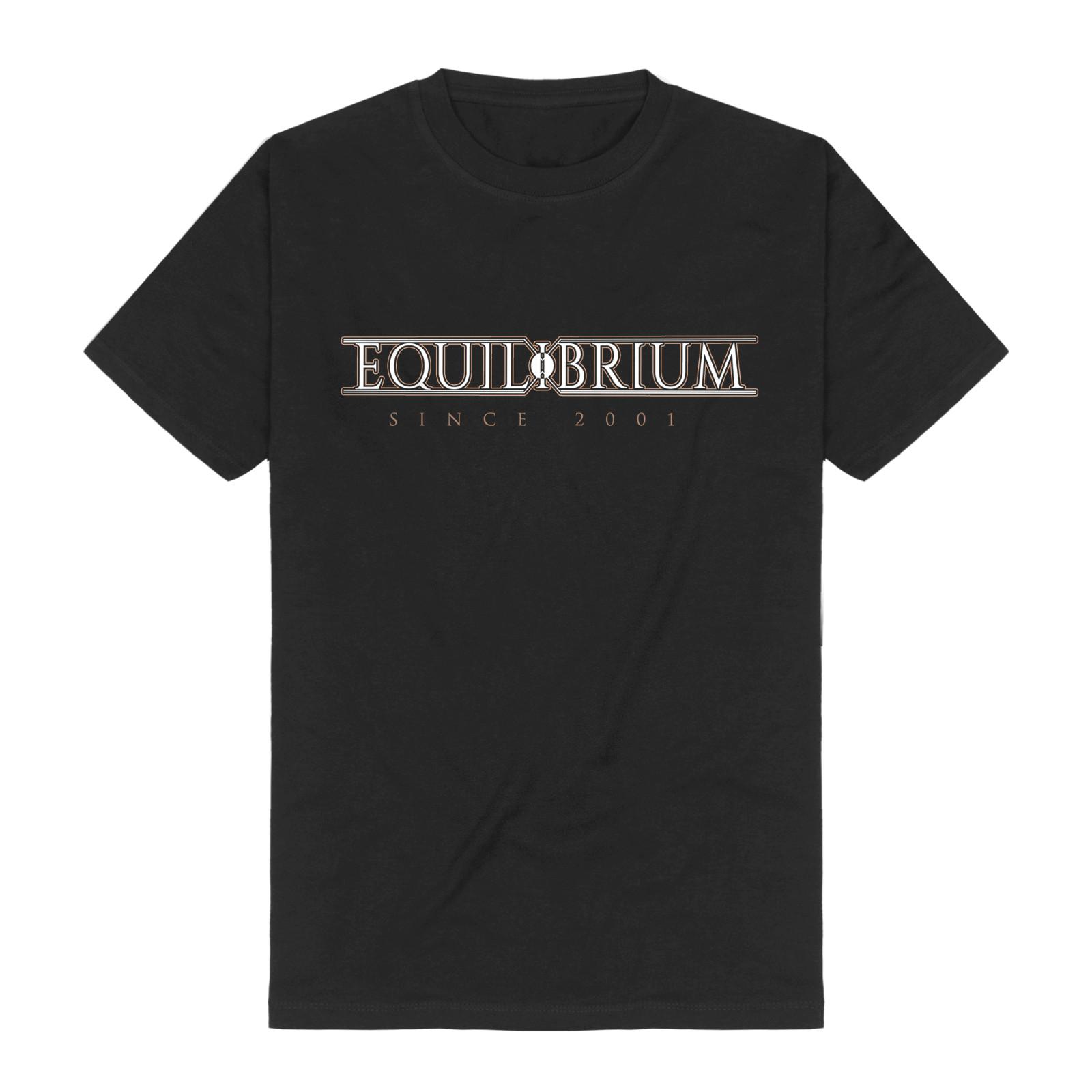 EQUILIBRIUM Logo Horned Skull T-Shirt XXXL