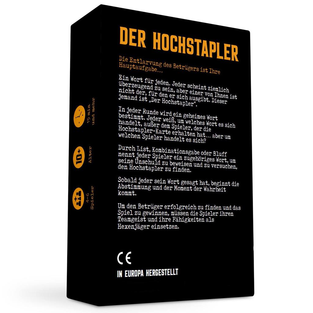 The Imposter - Can You Him?, Word Games And Doubt! Board Games For The Whole Family, Games For Adults, Board Games, Card Games In German