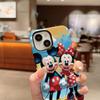 Disney phone case, double-layer protective cover, suitable for iPhone X/XS/SE/7/8/11/12/13/14/15/16/17 Pro Max Plus