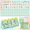 96PCS Action Cognition Cards Table Model Education Card Thinking Training English Learning Flash Card Kids Educational Toys
