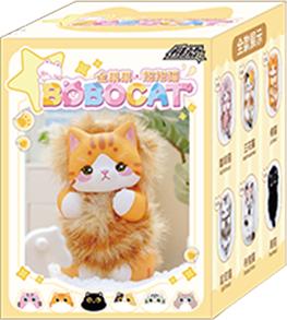 

Оригинальная серия Jinguoguo Bobo Cat, слепая коробка, милые пушистые плюшевые фигурки, коллекционный кулон для рюкзака, для детей, подарок на праздник, мягкая, набитая, обнимательная