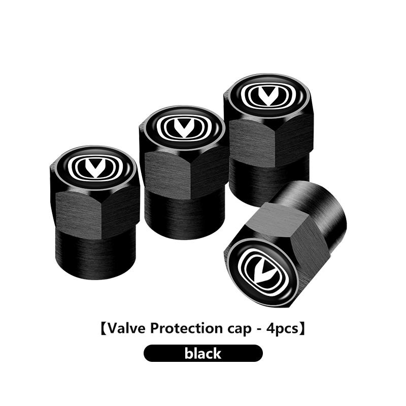 4PCS Car Tire Valve Caps Cover Aluminum Tire Wheel Stem Cap For Changan CS35 CS85 Aslvin CS75 CS15 CS70 Eado Raeton CS55