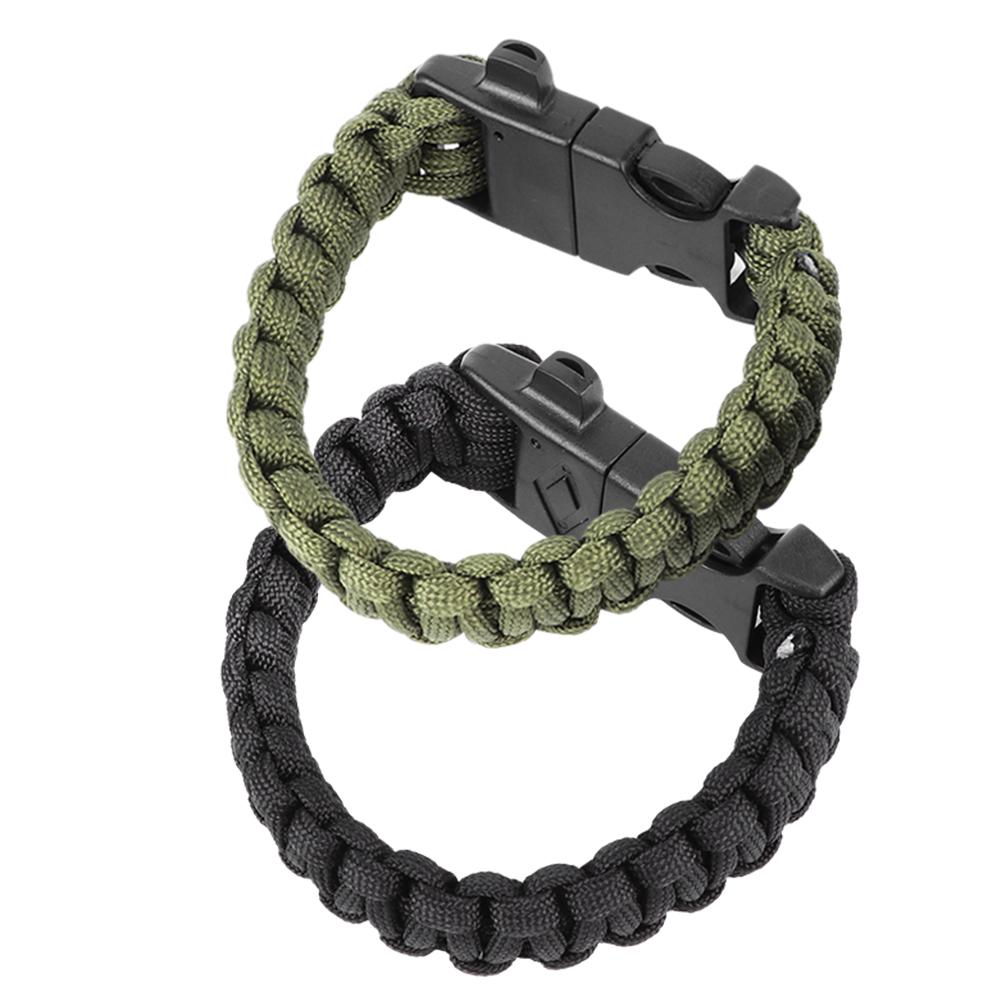 Buy Seven Core Umbrella Rope Bracelet Multifunction Whistle Flintstone