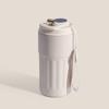 Water bottle temperature display coffee cup stainless steel thermos cup with rope cup retro cup