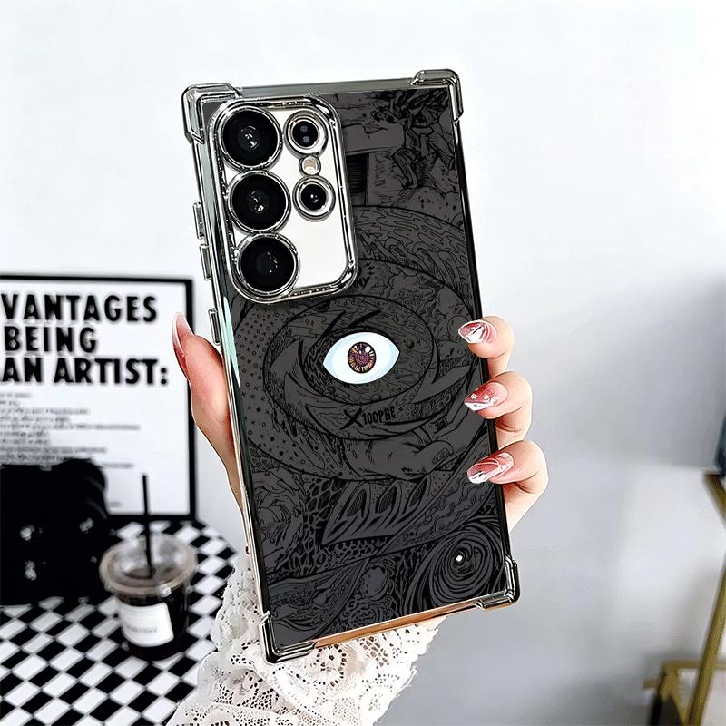 Bad Bunny X100pre Plating Phone Case For Samsung Galaxy S24 S25 FE S26 Edge S23 Ultra S22 S21 Plus S20 Anti-Fall Airabag Cover