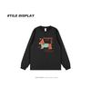 Trendy Cartoon Puppy Couple Long-Sleeve T-Shirt - Retro Autumn/Winter Style