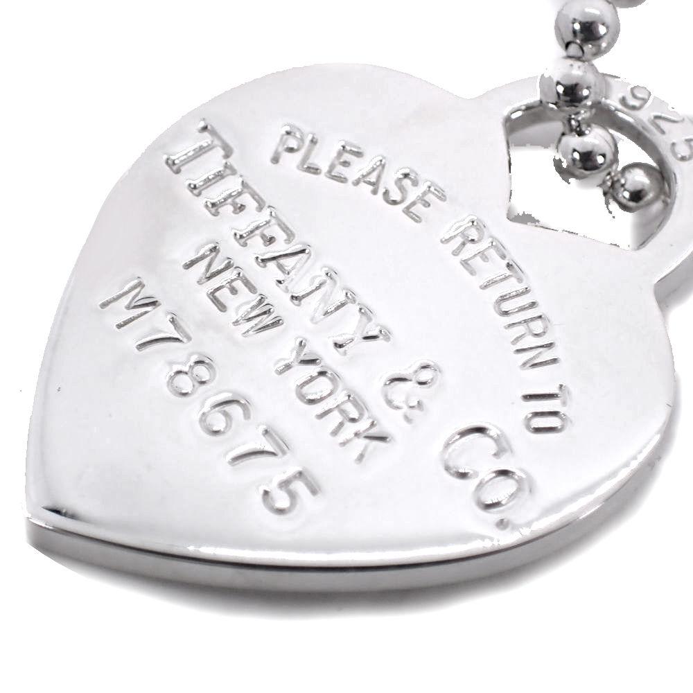[Used] TIFFANY/Tiffany 925 Return To Heart Tag Long Pendant/j1-2