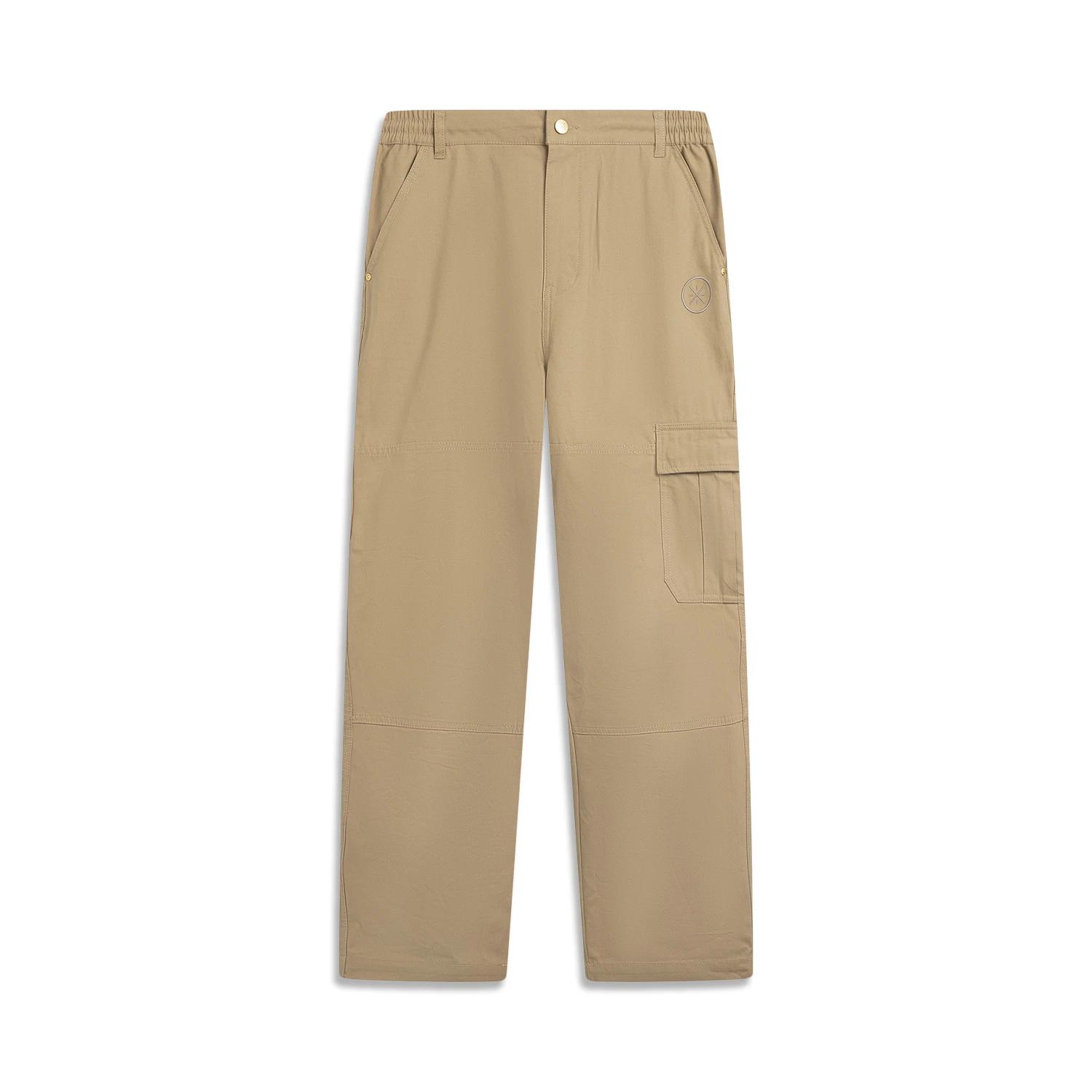 

Li Ning Wade Series Удобные Универсальные Повседневные Брюки Прямого Кроя Мужские низы AKXV271-1 M