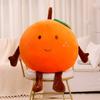 Soft Happy Fruit Plush pillow Orange Orange Doll Plush Toy Accompany Dolls   Girlfriends